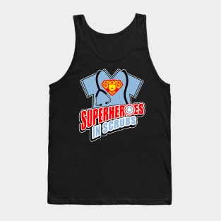 Superheroes in Scrubs Tank Top